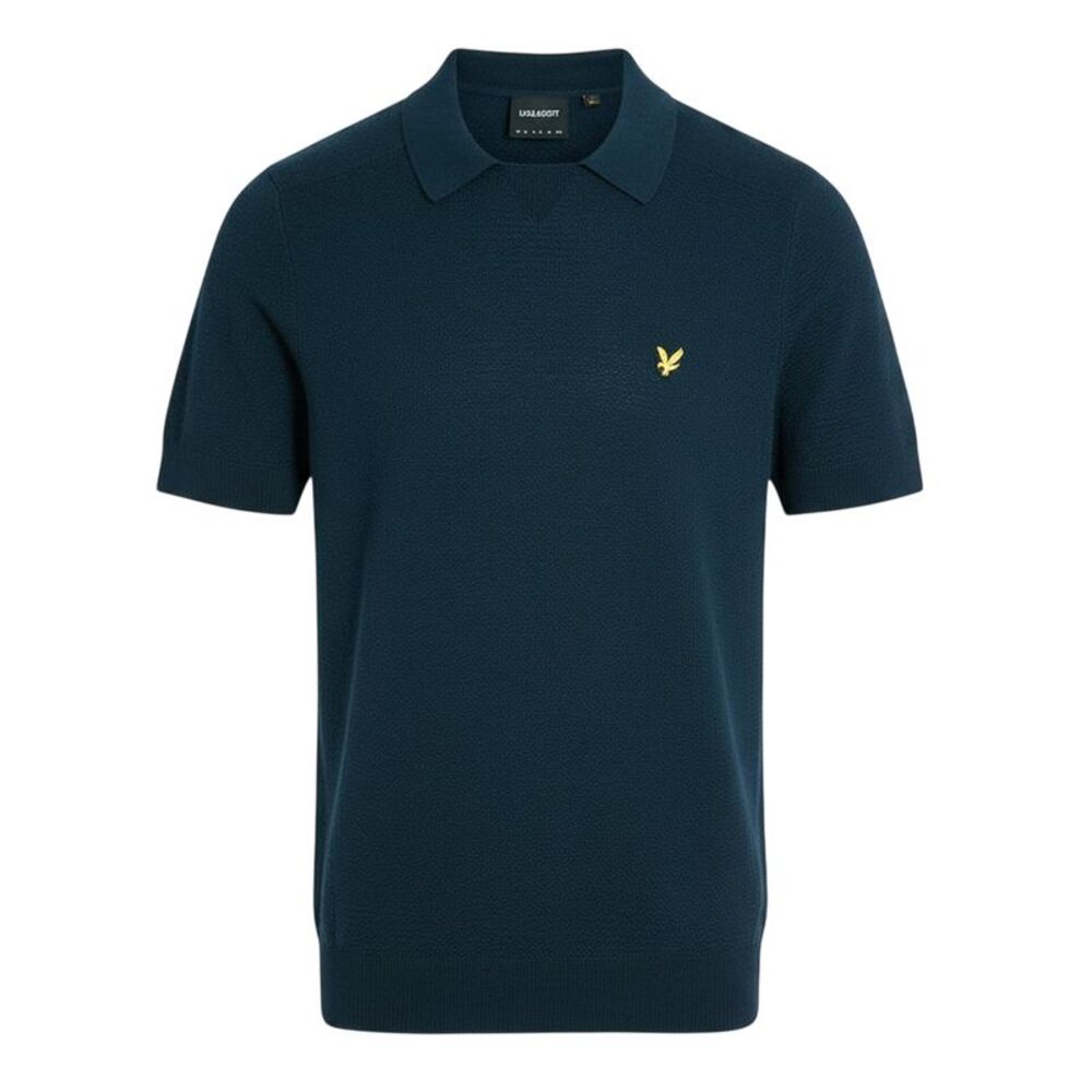 Lyle & Scott Mens Short-Sleeved Polo Shirt / Apres Navy
